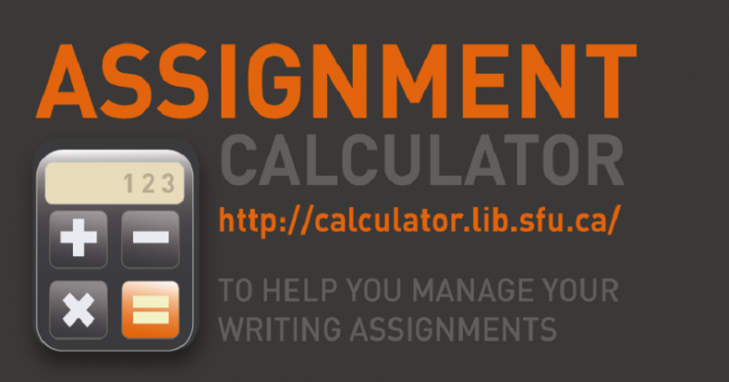 assignment calculator sfu