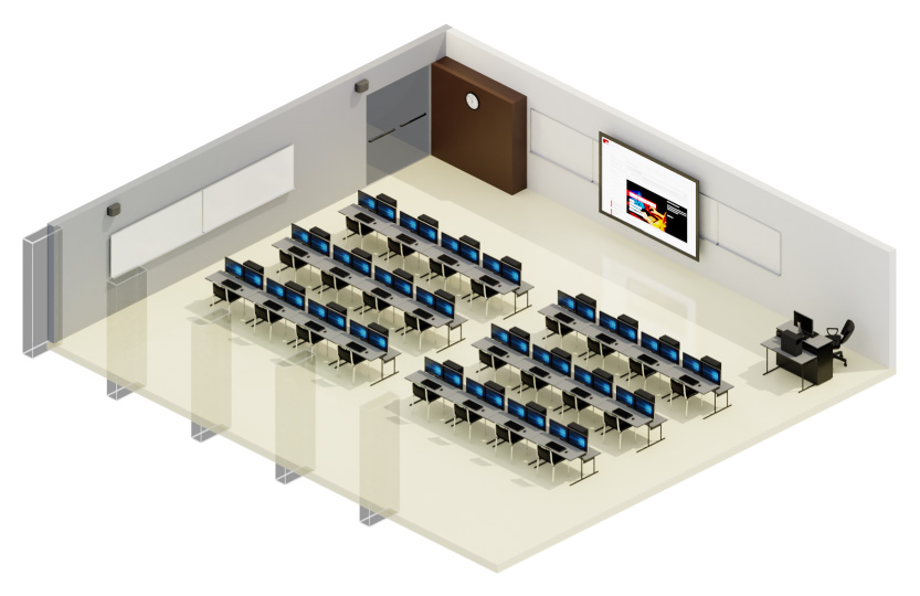 room 2105 library instruction lab