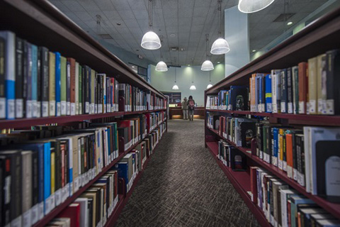 Belzberg Library stacks