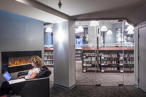 Belzberg Library study space