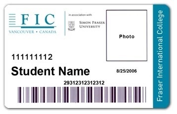 FIC student card