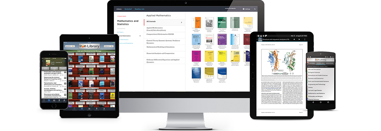 Browse library journals with Browzine