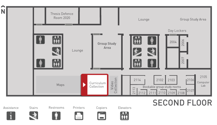 curriculum collection on floor plan