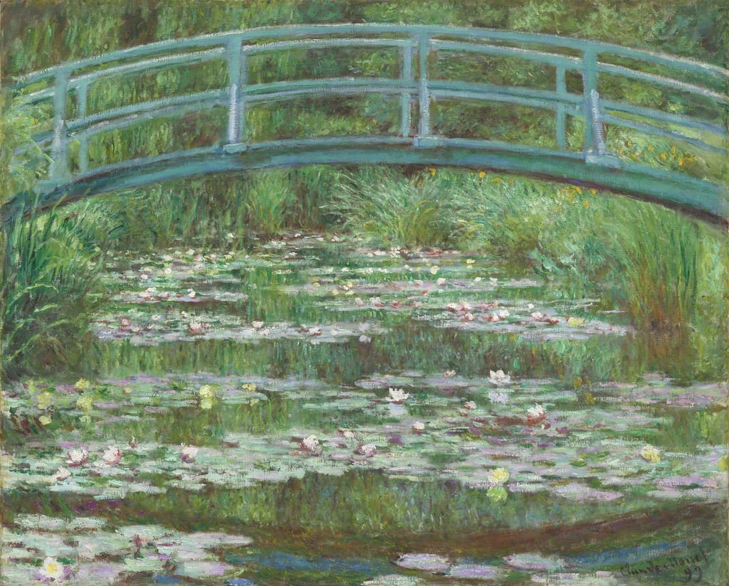 Monet's Japanese Footbridge 