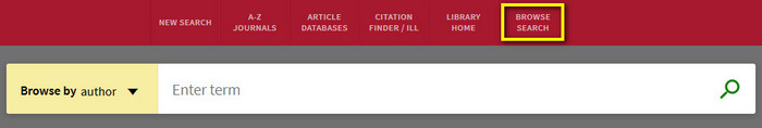 Browse Search