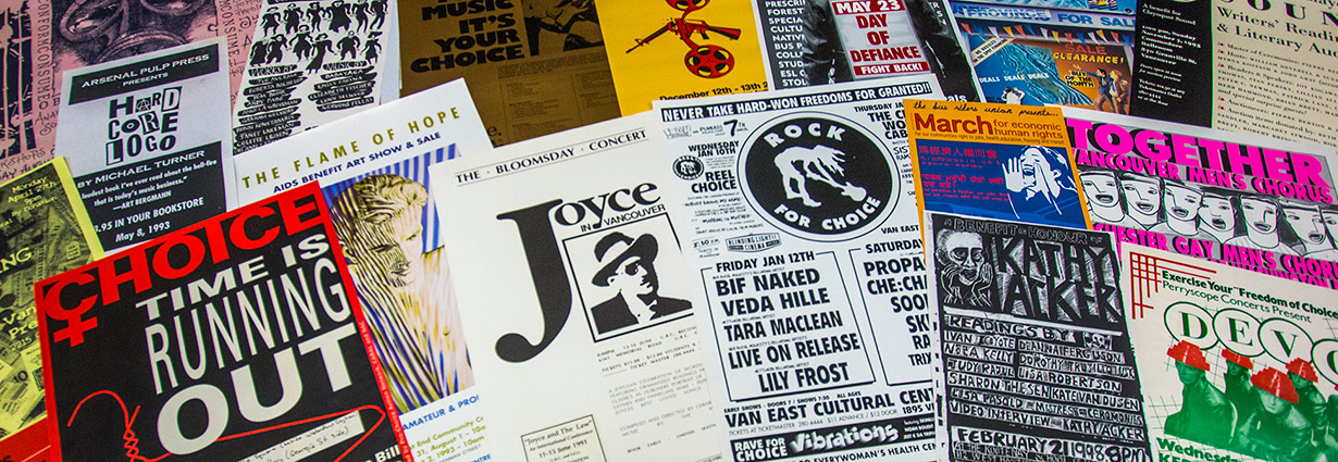 Selection of posters from 'Perry the Poster Man' collection