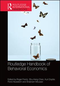 Image of the cover of the Routledge Handbook of Behavioral Economics