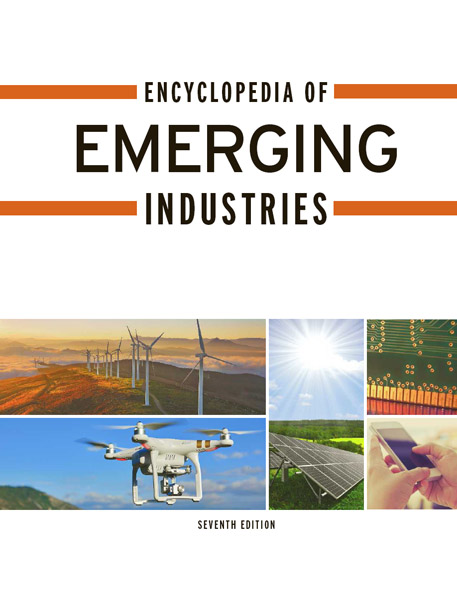 Image of the cover of the Encyclopedia of Emerging Industries