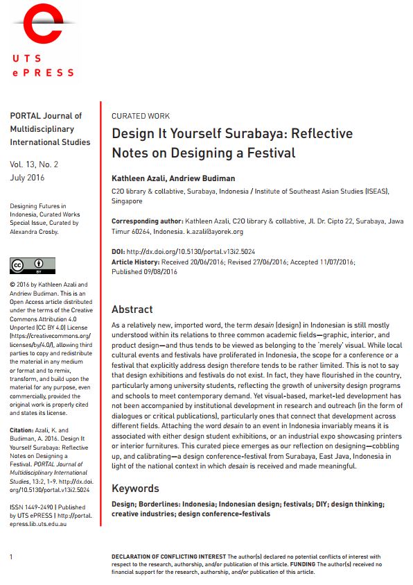 Image of a print journal article, including article title, author, abstract, journal title, and other identifying information.