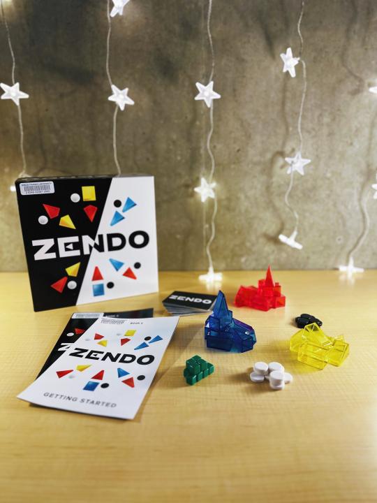 Zendo game pieces laid out