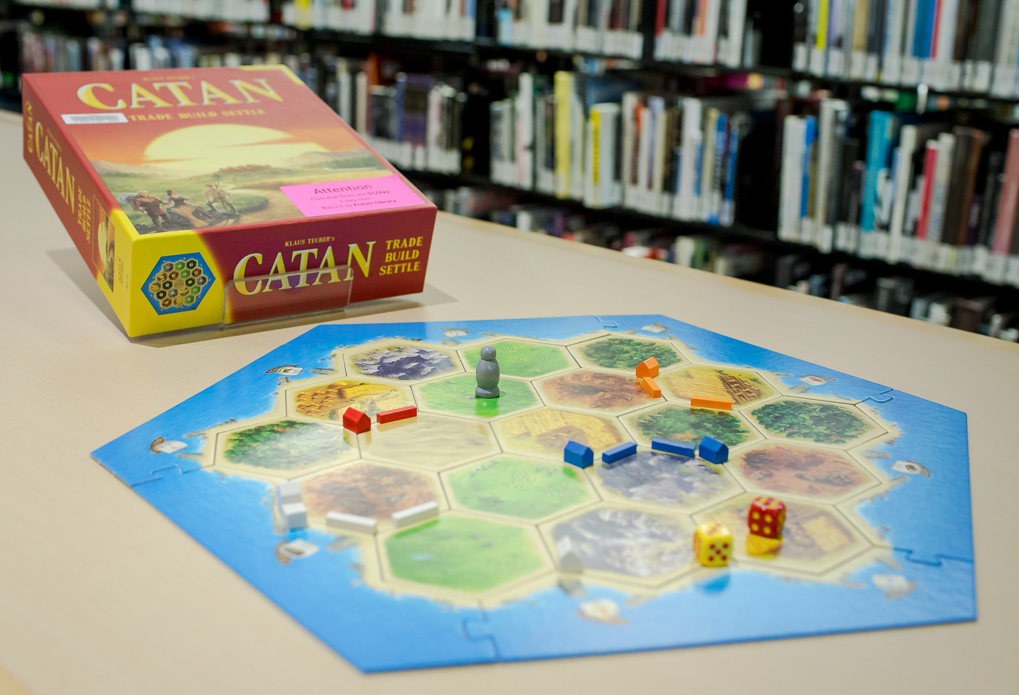 Catan set up