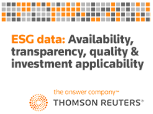 Thomson Reuters logo and the title of the webinar