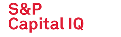 Logo of S&P Capital IQ -- which is just the name of the database in red text