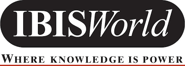 logo of IBISWorld, with motto "Where knowledge is power" below it