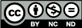 CC BY NC ND logo