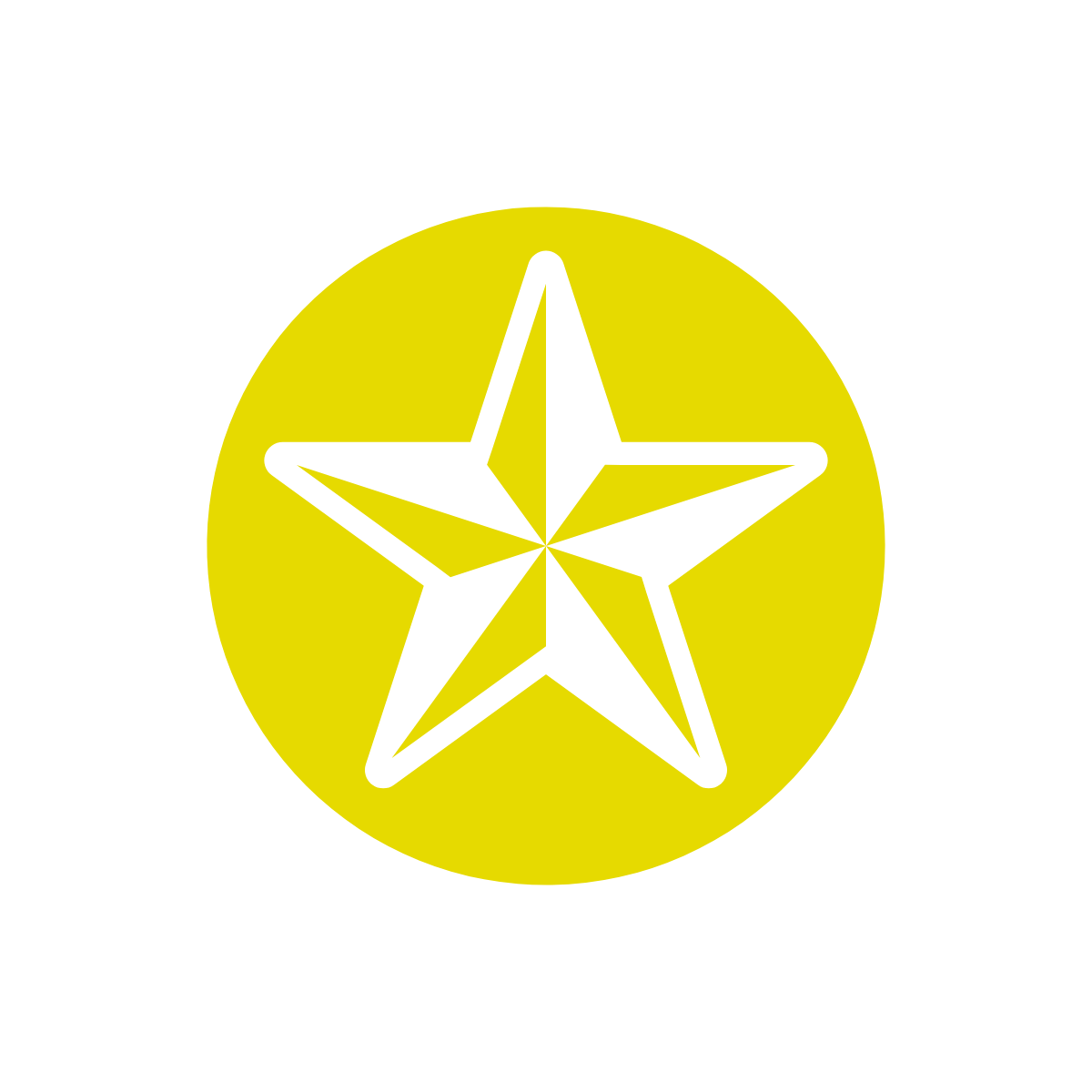 Simple image of a gold star