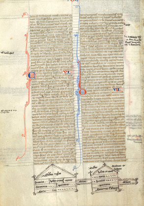 Leaf from a Paris bible (1270)