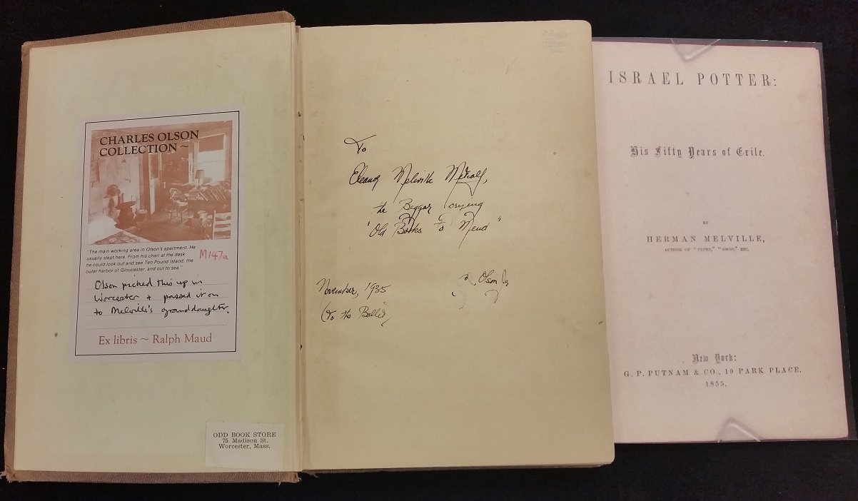 Olson copy of Israel Potter: his fifty years of exile