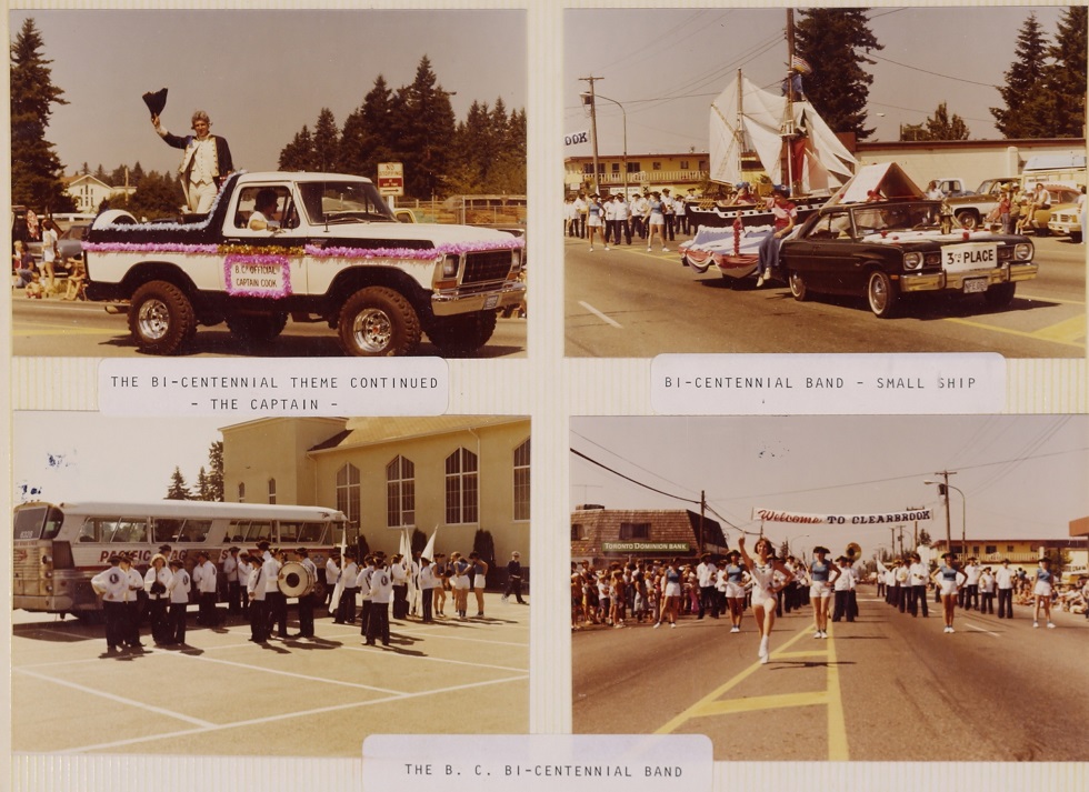 Parade celebrating Captain Cook bicentennial