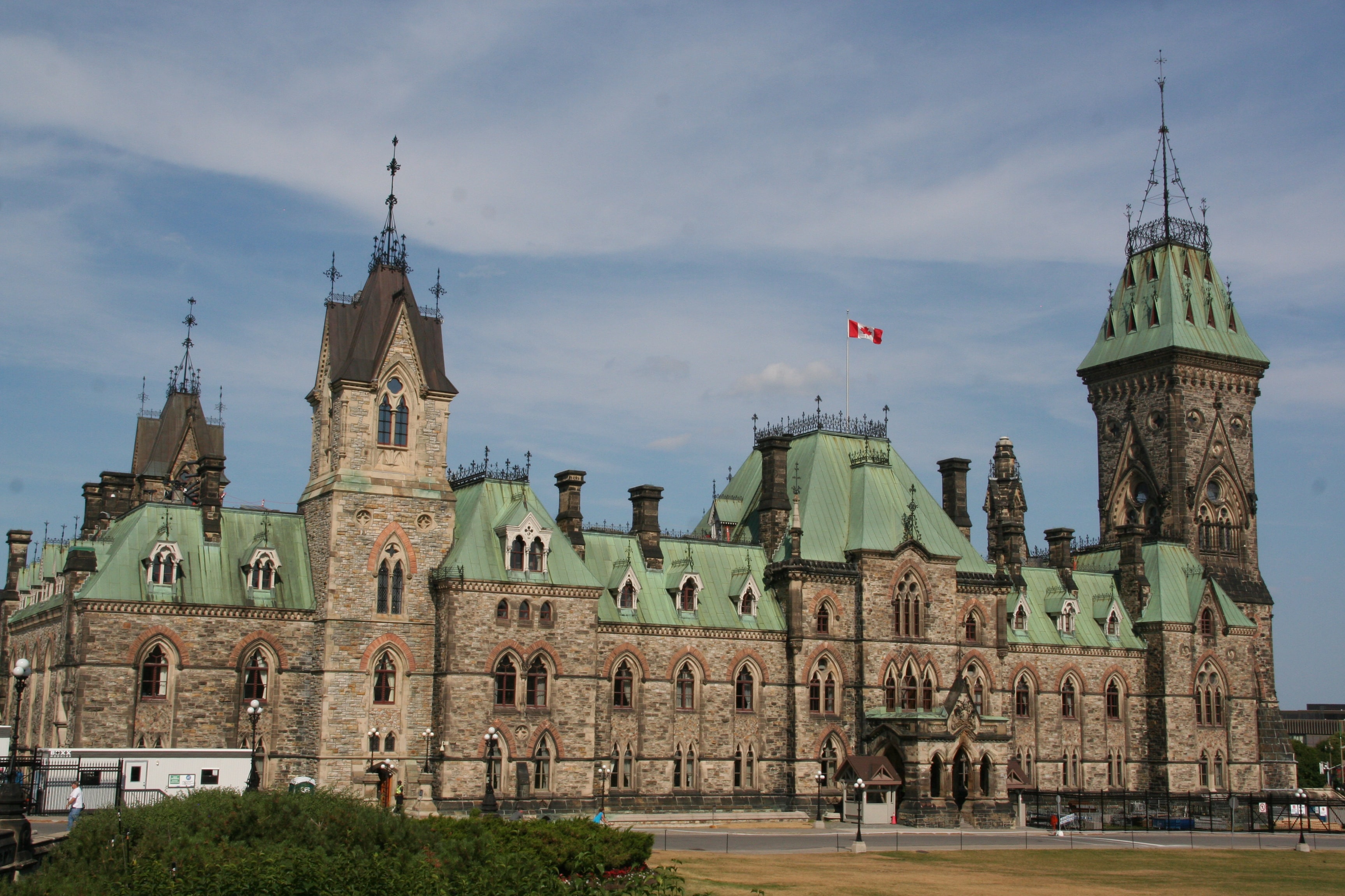 Photo of Canada's Parliament building.