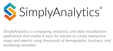 Logo of the SimplyAnalytics database.