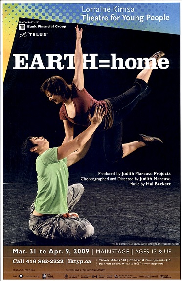 Earth equals home performance poster