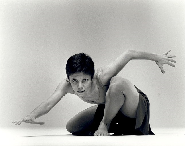Judith Marcuse in a dancing pose