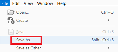 Adobe Acrobat Pro save screen