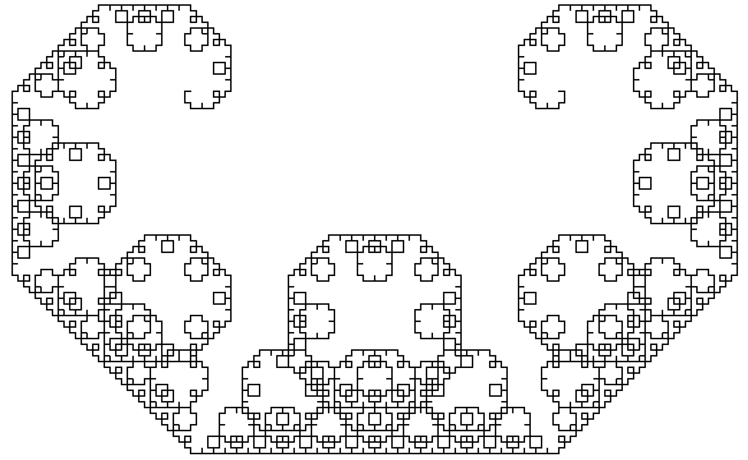 Image of a Levy C-curve after 12 stages