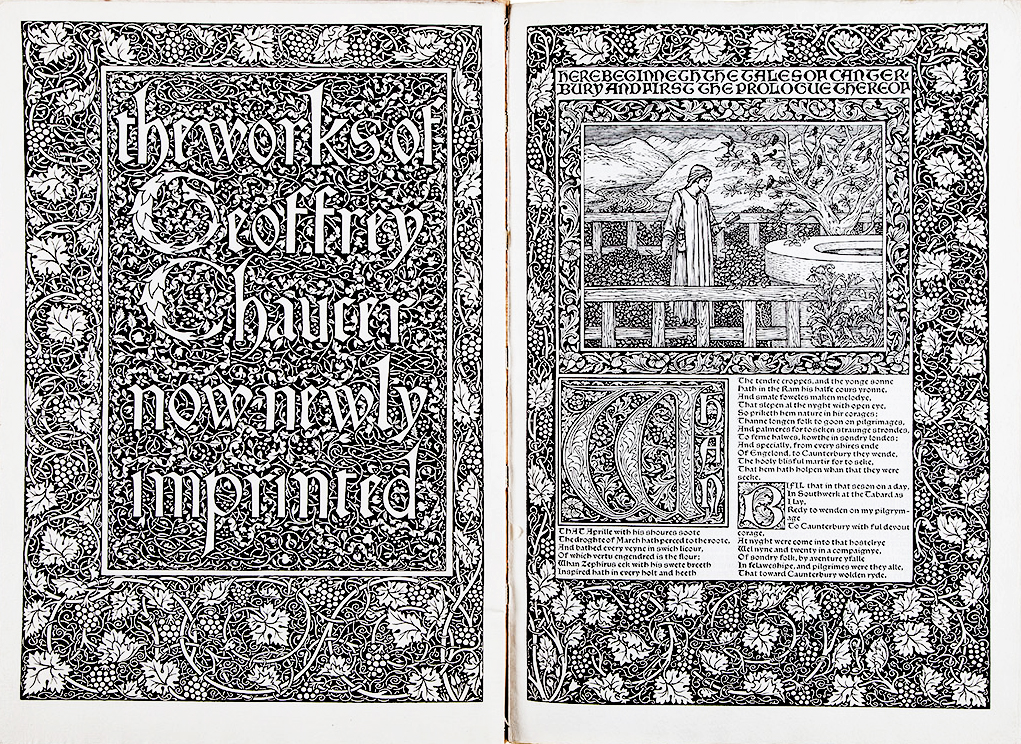 Image of the book's title page with elaborate illustrations