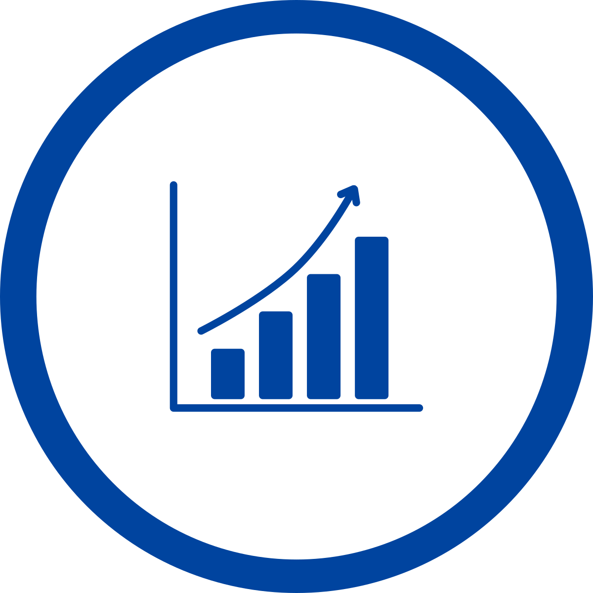 simple line drawing of a graph