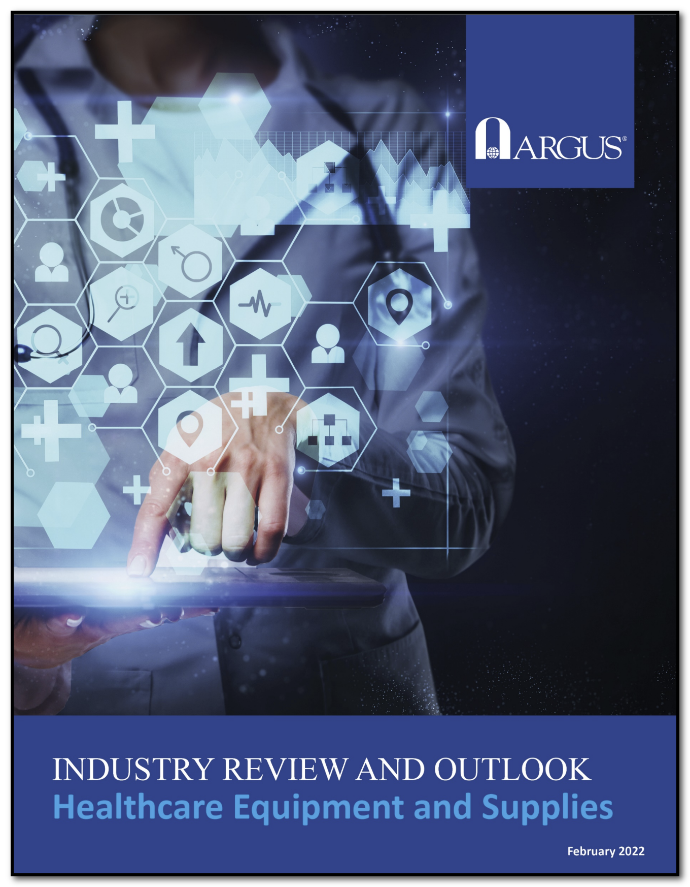 Screen capture of the cover of an Argus Industry Review & Outlook report