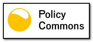 Screen capture of the logo of Policy Commons