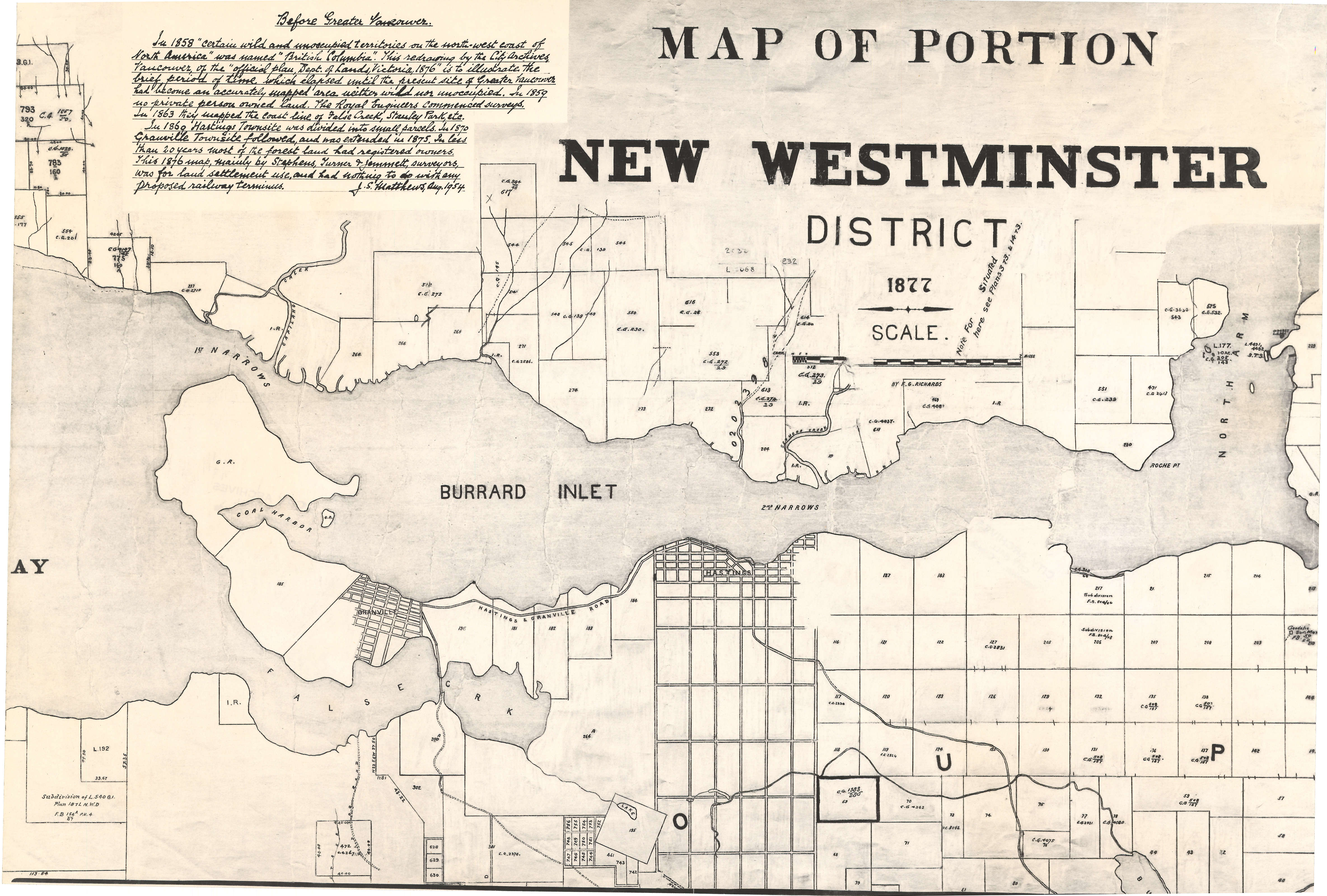 False Creek historical