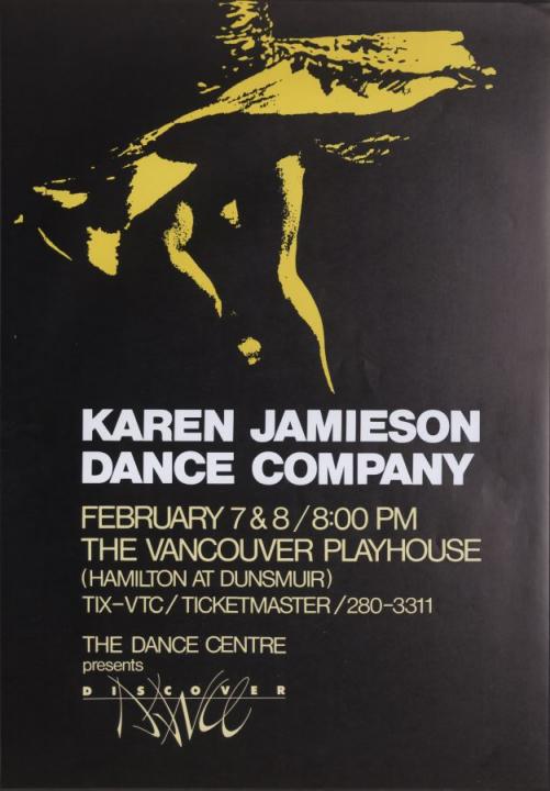 Karen Jamieson Dance Company poster