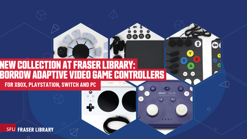 New adaptive video game controller collection