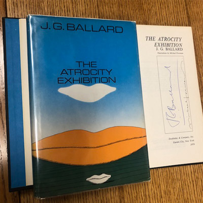 A rare American edition of The Atrocity Exhibition (1970) signed by Ballard