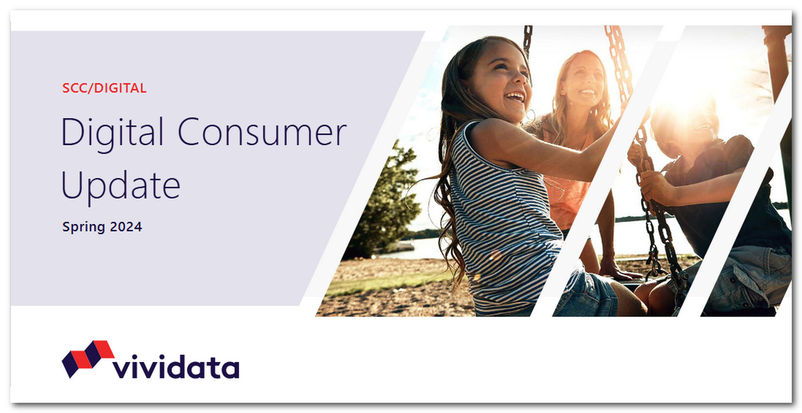 Cover image of the Vividata report: Digital Consumer Update: SCC/Digital : Spring 2024 