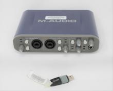 M-Audio Fastrack Pro interface and USB dongle