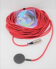 Hydrophone with hardwired XLR cable and software CD