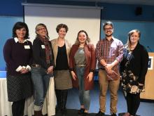 Sue Doner, Lisa Nathan, Amanda Coolidge, Christina Illnitichi, Dave Gaertner, Jessica Gallinger