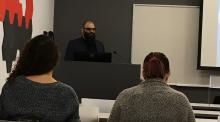 Nick Ruest presenting on web archive collaboration