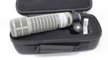 EV RE-20 dynamic microphone and case