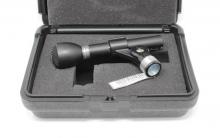 EV 635 dynamic microphone, clip, and case