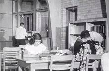 Fun fact! This opening clip is from an educational film about how to use a Library card system.